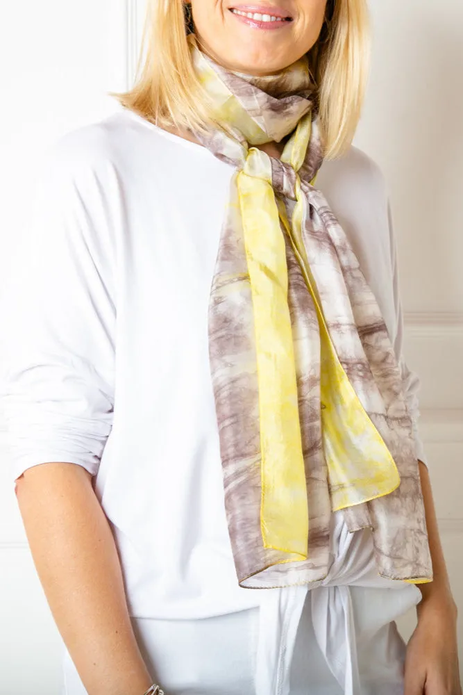 100% Silk Demi Scarf