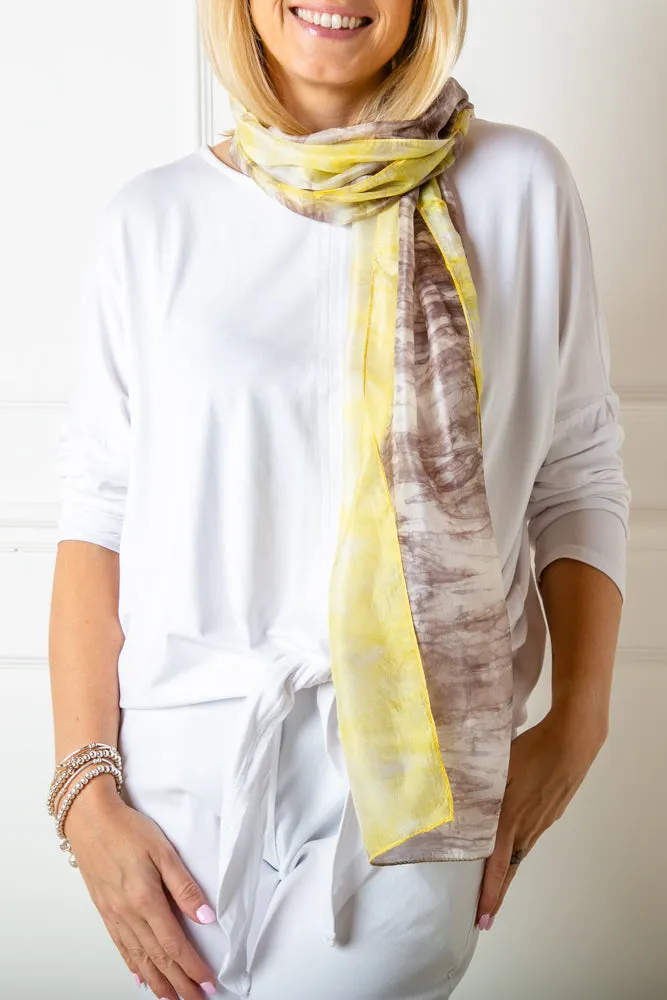 100% Silk Demi Scarf