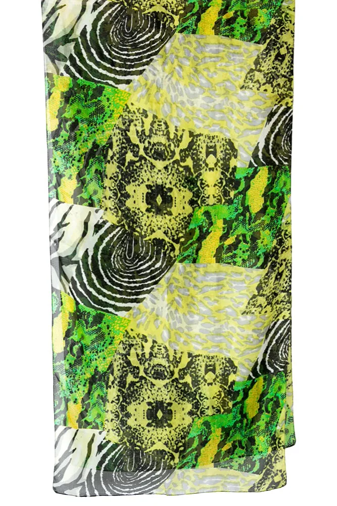100% Silk Demi Scarf