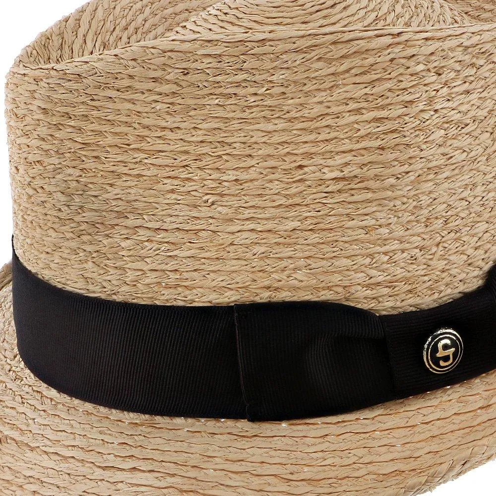 42nd Street - Stetson Straw Fedora Hat - TS42ND