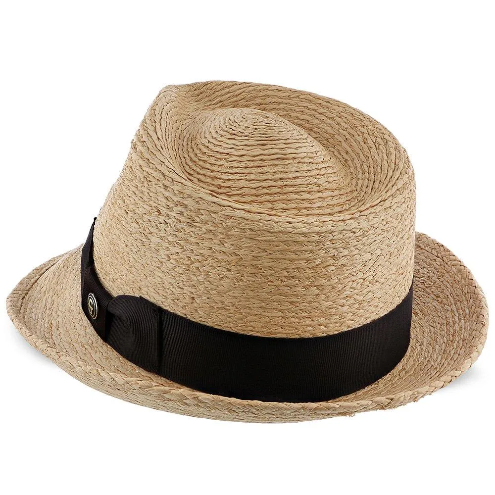 42nd Street - Stetson Straw Fedora Hat - TS42ND