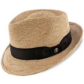 42nd Street - Stetson Straw Fedora Hat - TS42ND