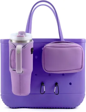 4PCS Organizer Holder for Bogg Bag, Accessories for Bogg Bags, Phone & Cup Holder compatible with Bogg Bag Original
