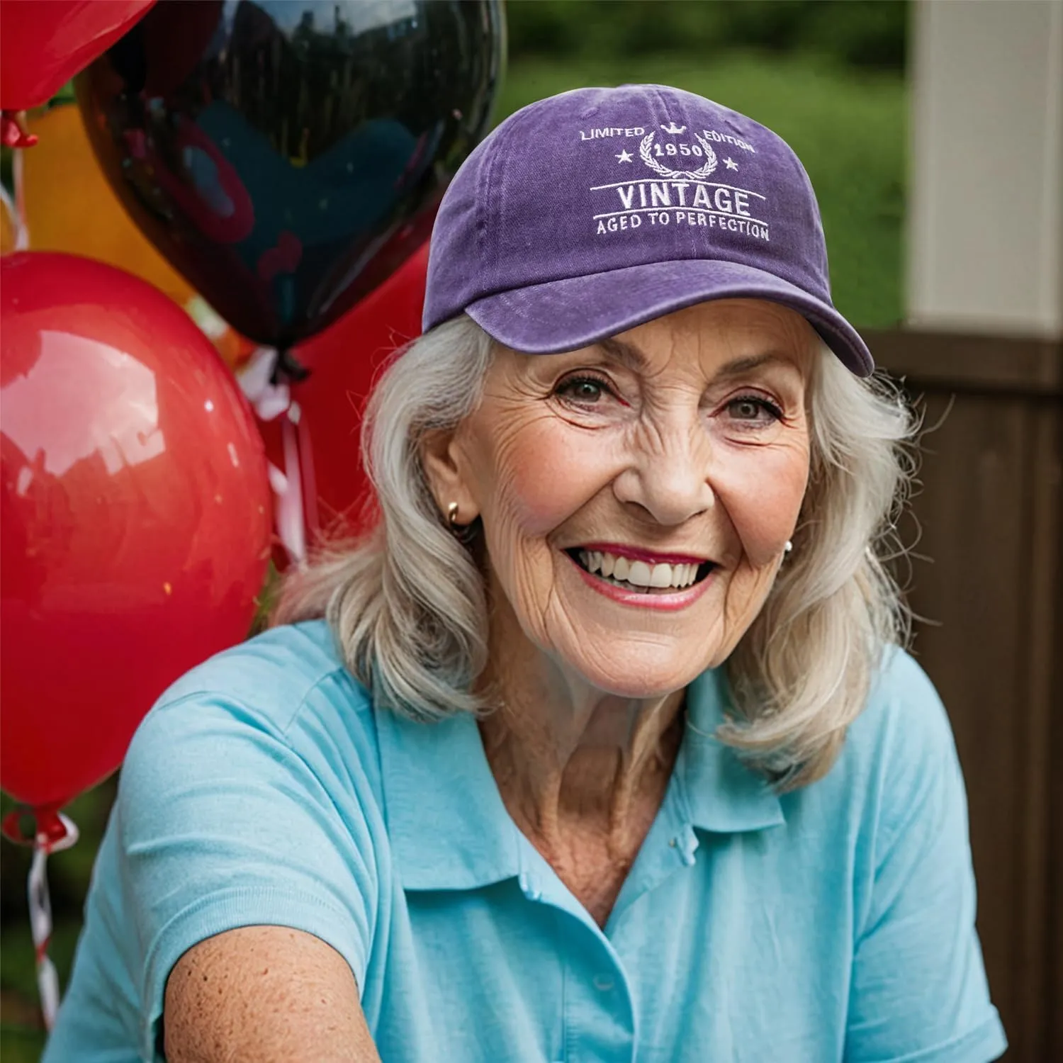 75th Birthday Gifts for Men Women 1950 Vintage Hats Embroidered Baseball Cap