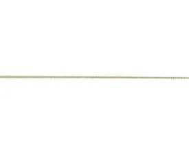 9ct Yellow Gold Curb Chain Necklace