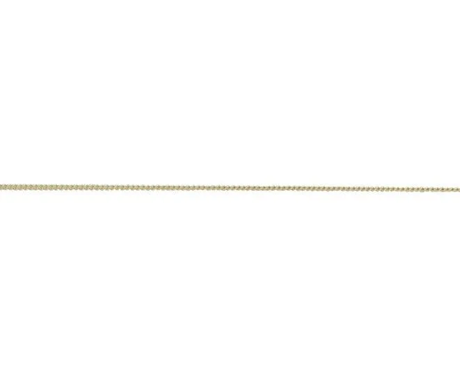 9ct Yellow Gold Curb Chain Necklace
