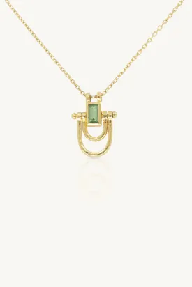 Allegra Apatite Gold Necklace