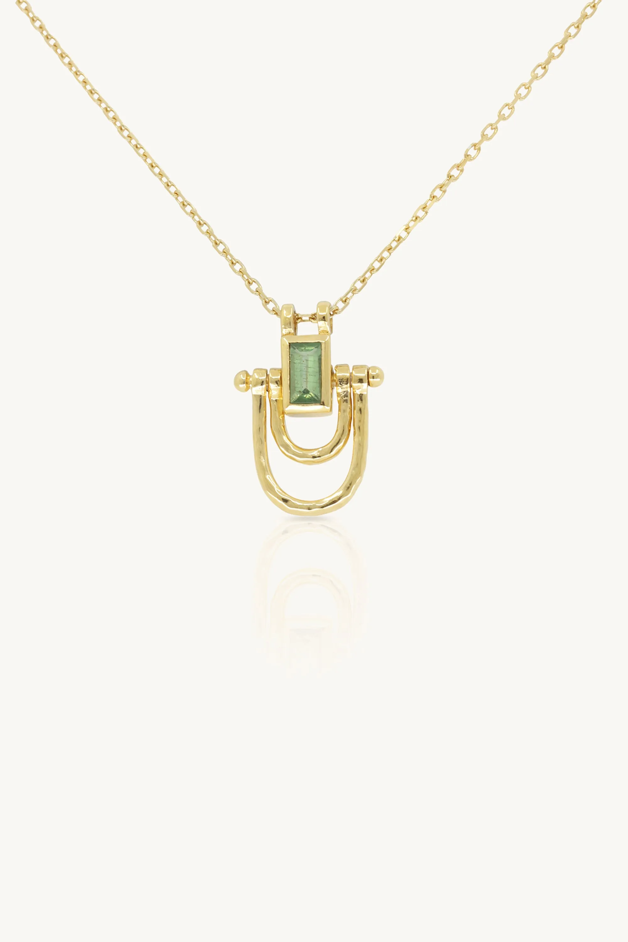 Allegra Apatite Gold Necklace