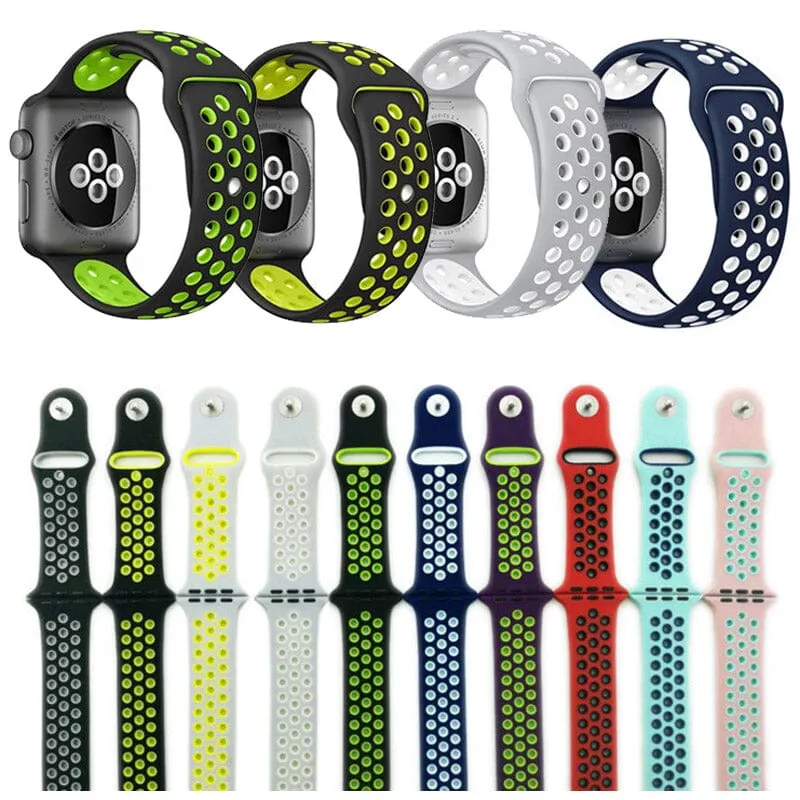Apple Watch Silicone Sports Watch Straps Replacement Bands