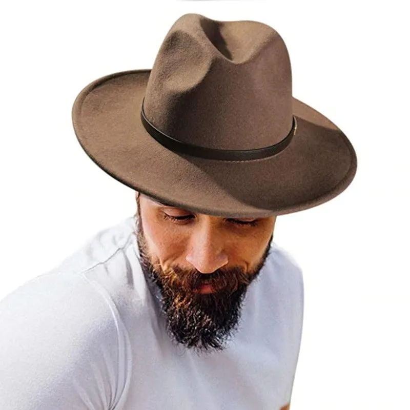Australian Wool Fedora Hat for men and women