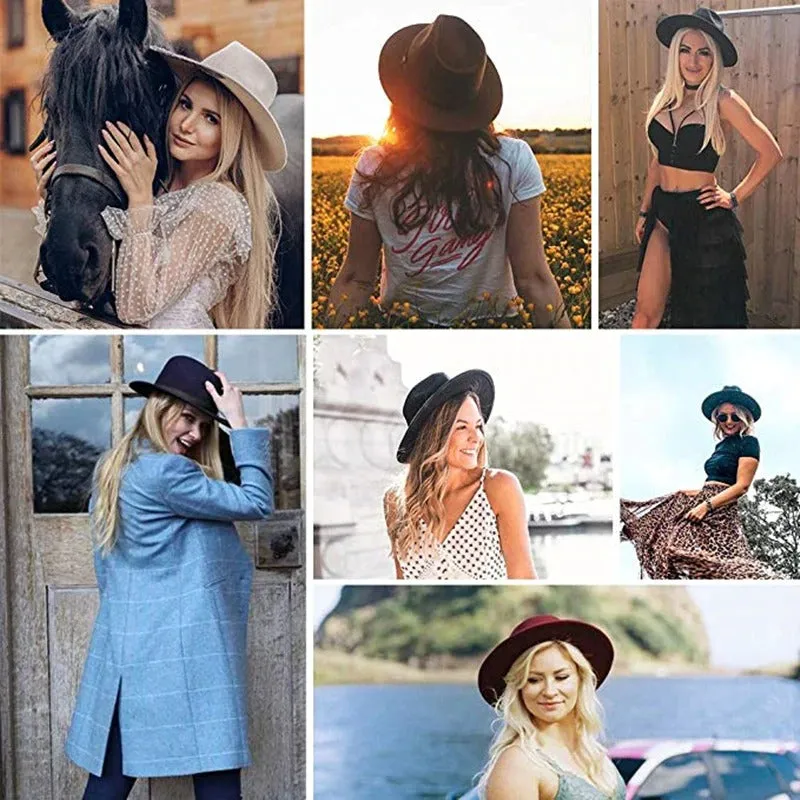 Australian Wool Fedora Hat for men and women