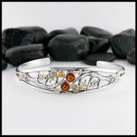 Autumn Leaves Cuff Bracelet
