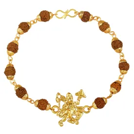 Bajrangbali Hanuman Bracelet with Rudraksha