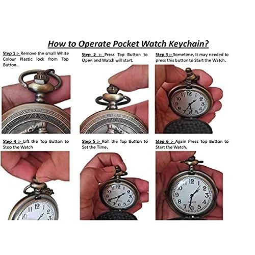 Batmen Pocket Watch(Black)