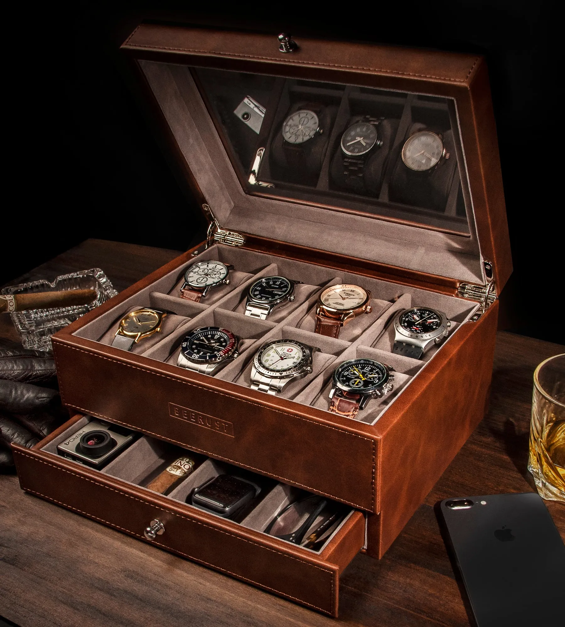Beerust Watch Box