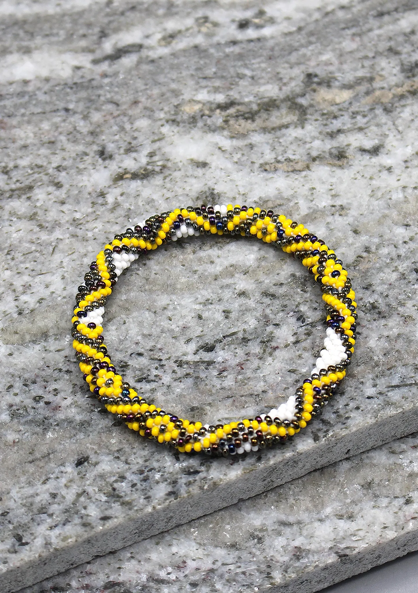 Bright Beads Roll On Bracelet