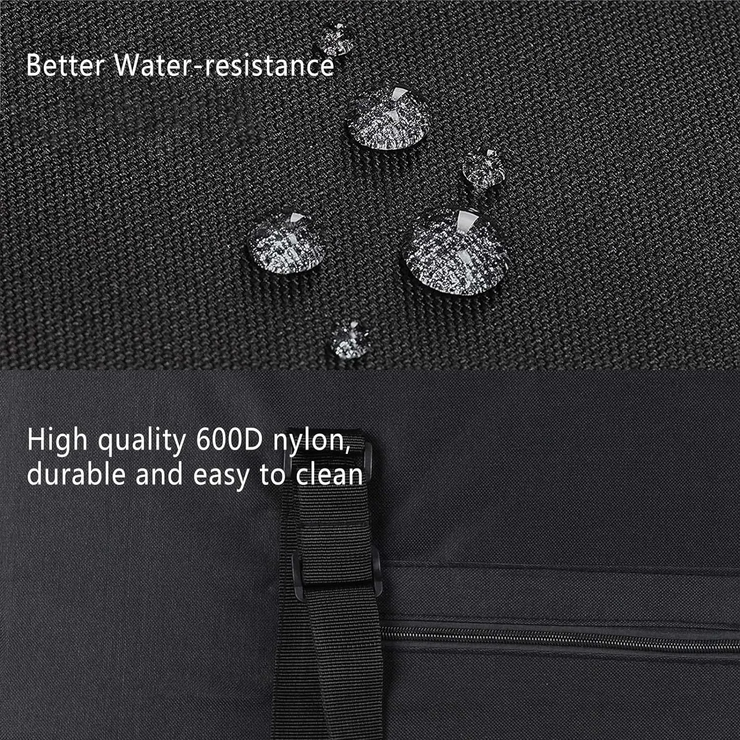 CamGo 20 Inch Folding Bike Bag - Waterproof Bicycle Travel Case Outdoors Bike Transport Bag for Cars Train Air Travel