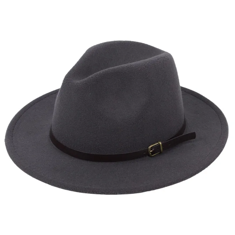 Classic British Woolen Winter Felt Hats
