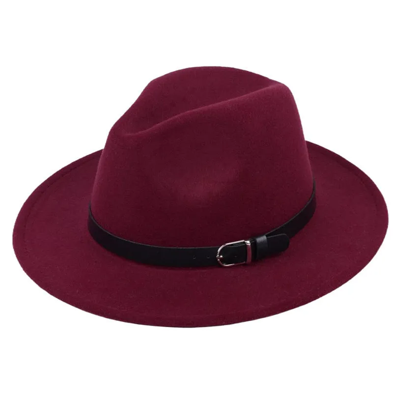 Classic British Woolen Winter Felt Hats