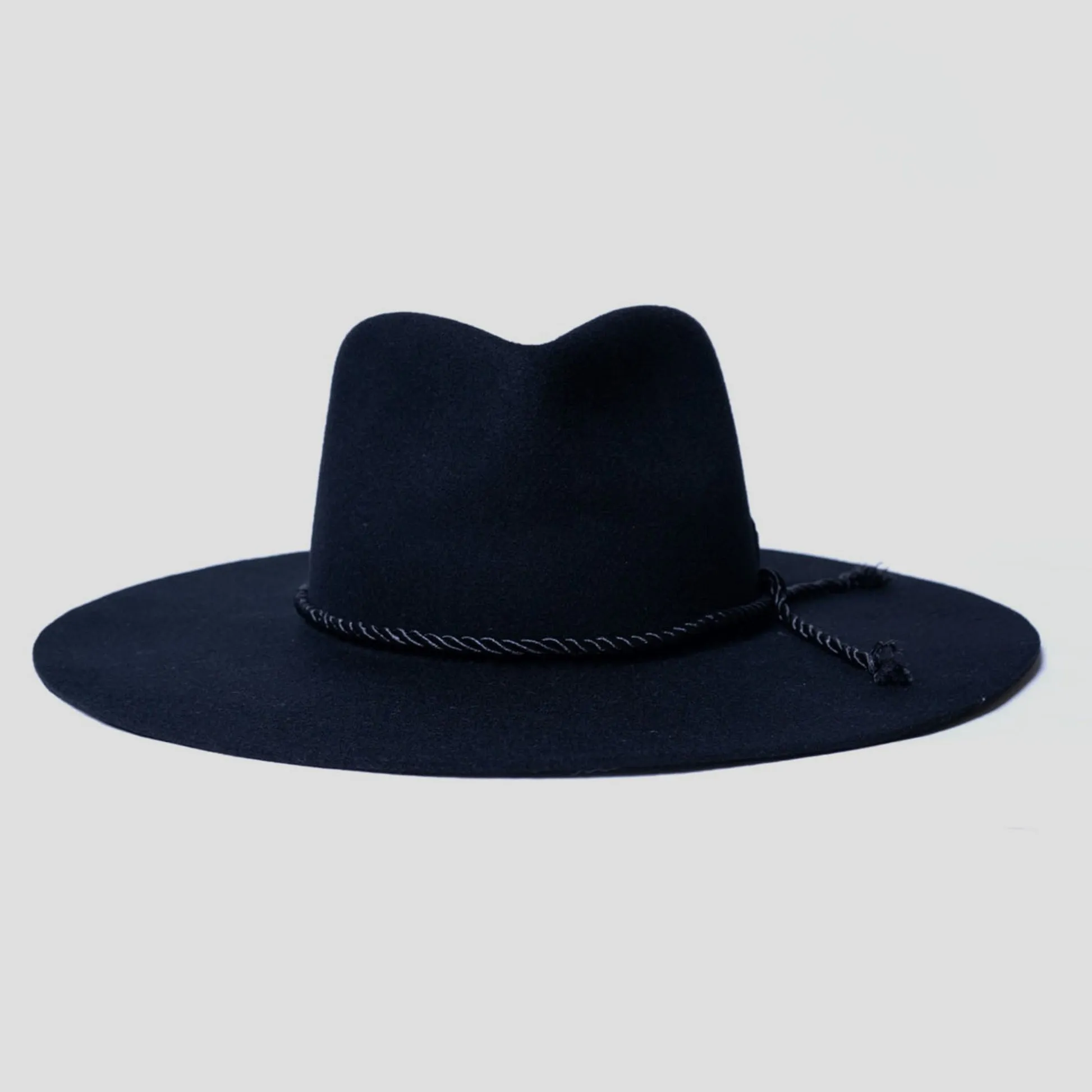 Classic Men's Felt Fedora Hat - Walnut