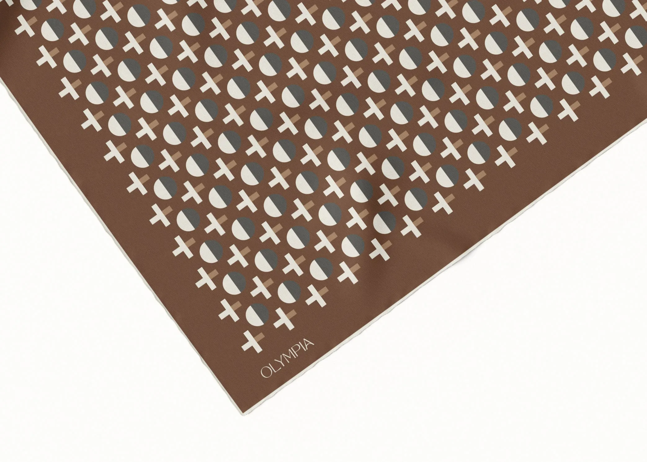 Coco Saddle Silk Scarf - 89x89cm - Imperfect