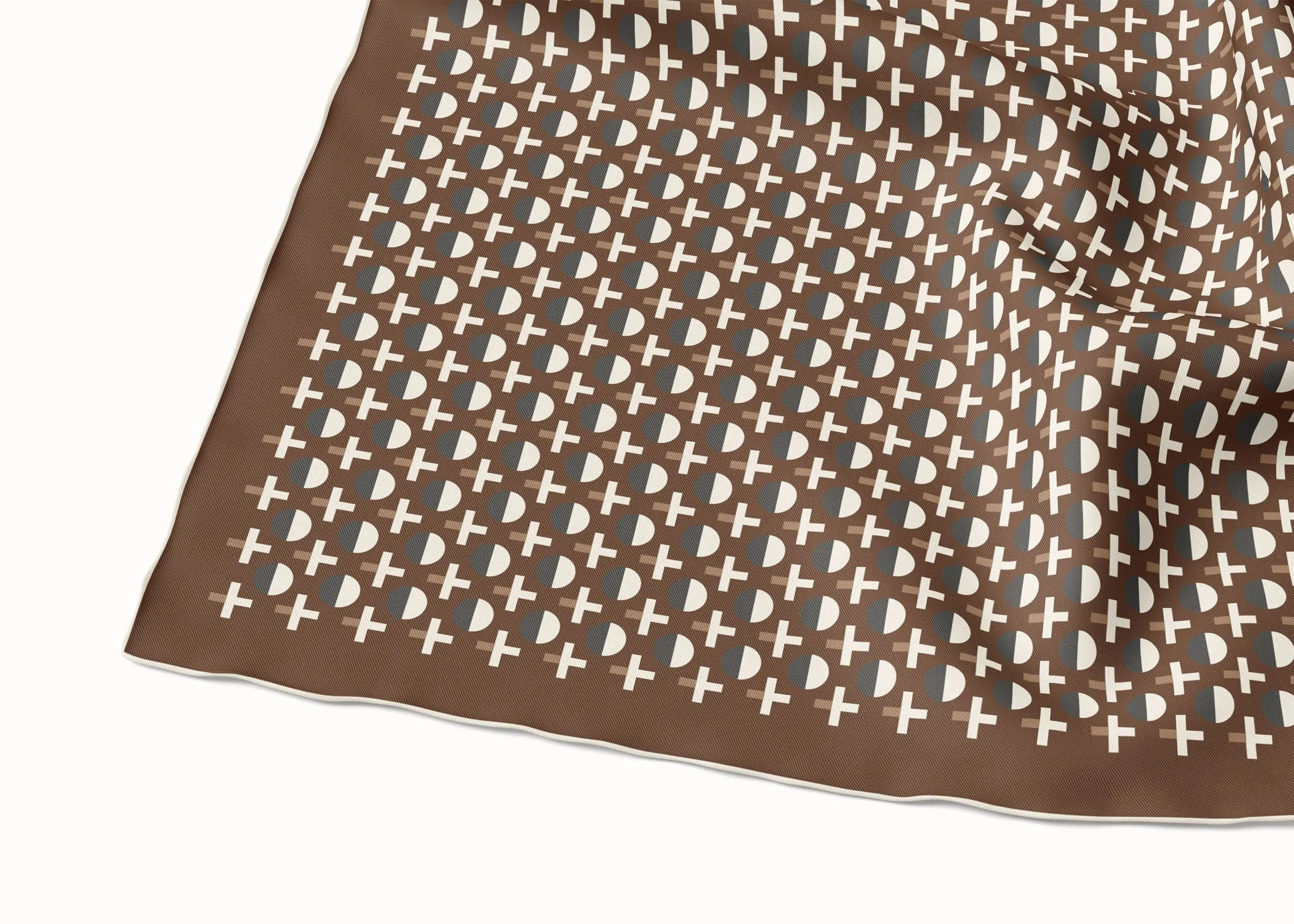Coco Saddle Silk Scarf - 89x89cm - Imperfect