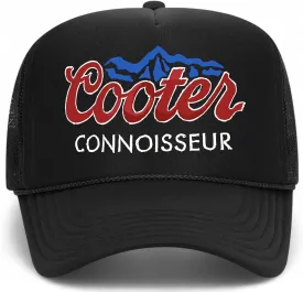 Connoisseur Trucker Hat | Funny Meme Party Trendy Cowboy Beer | Premium Snapback Hat for Men & Women
