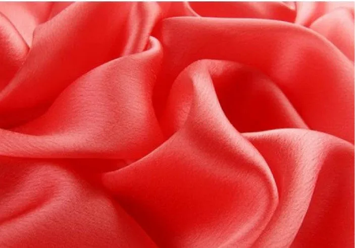 Coral Silky Hijab