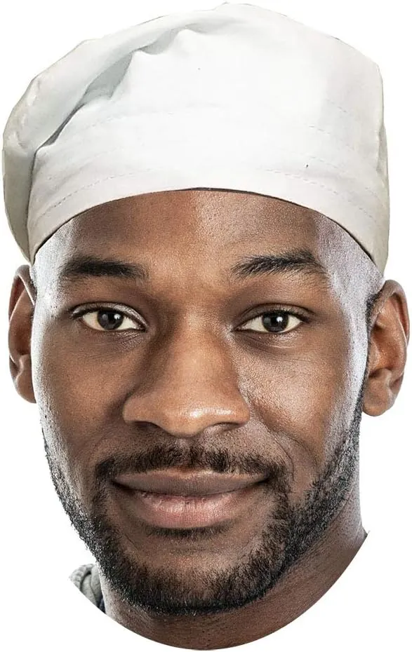 Dupsie's White African Cotton Kufi Hat