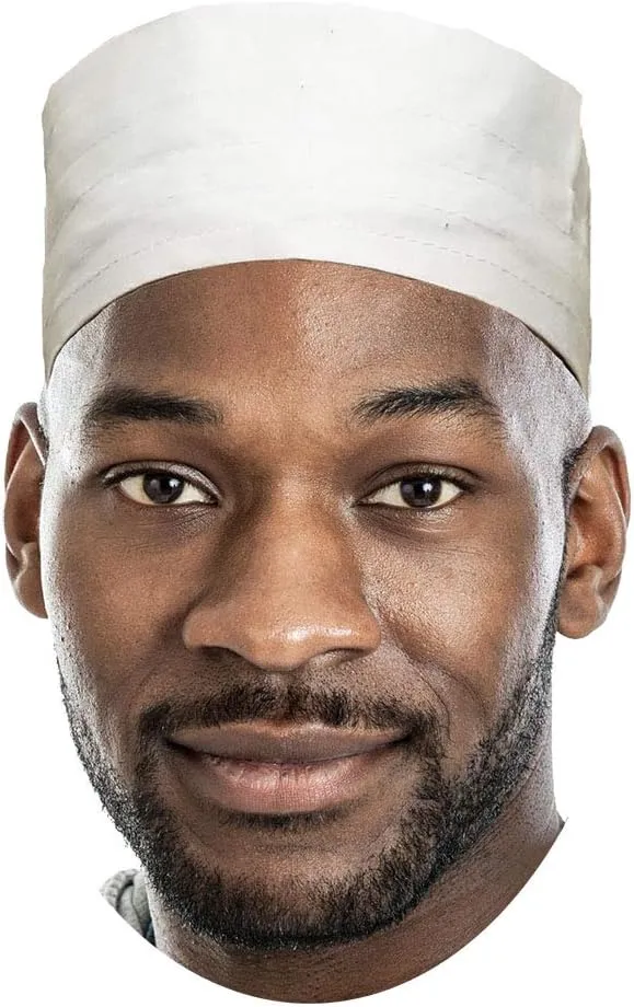 Dupsie's White African Cotton Kufi Hat