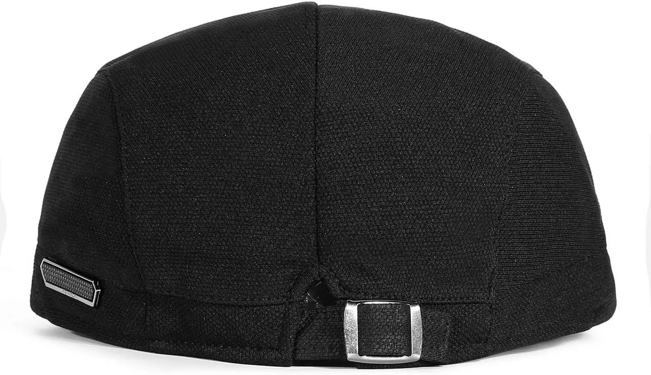 FALETO Men's Flat Ivy Gatsby Newsboy Hat Winter Spring Autumn Driving Cabbie Hunting Cap