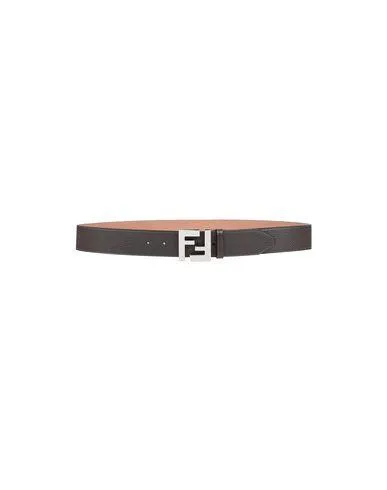 Fendi Man Belt Dark brown 42 inches