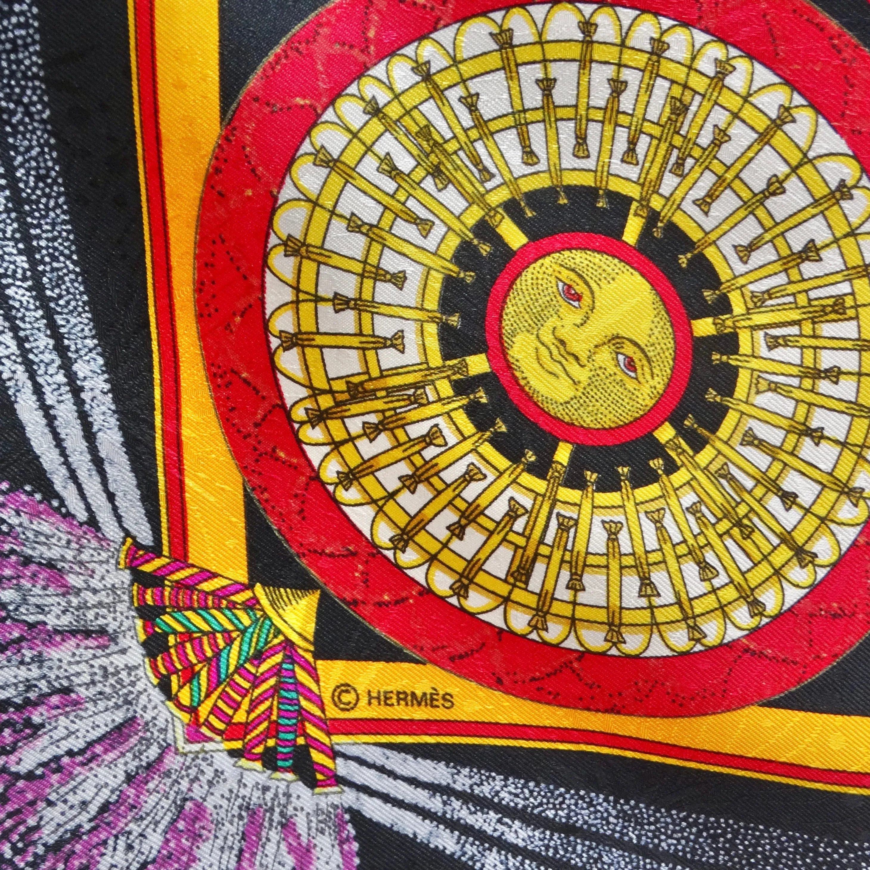 Hermes 1987 Feux d'Artifice by Michel Duchene