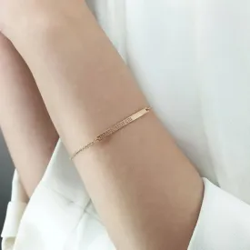 ID Customized Gold Bracelet