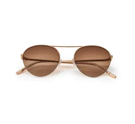 Jenny Bird - The Round Sunglasses (Gold/Clear)