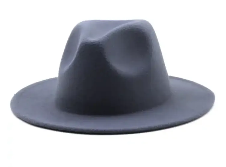 Large Grey Fedora