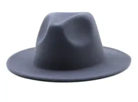 Large Grey Fedora