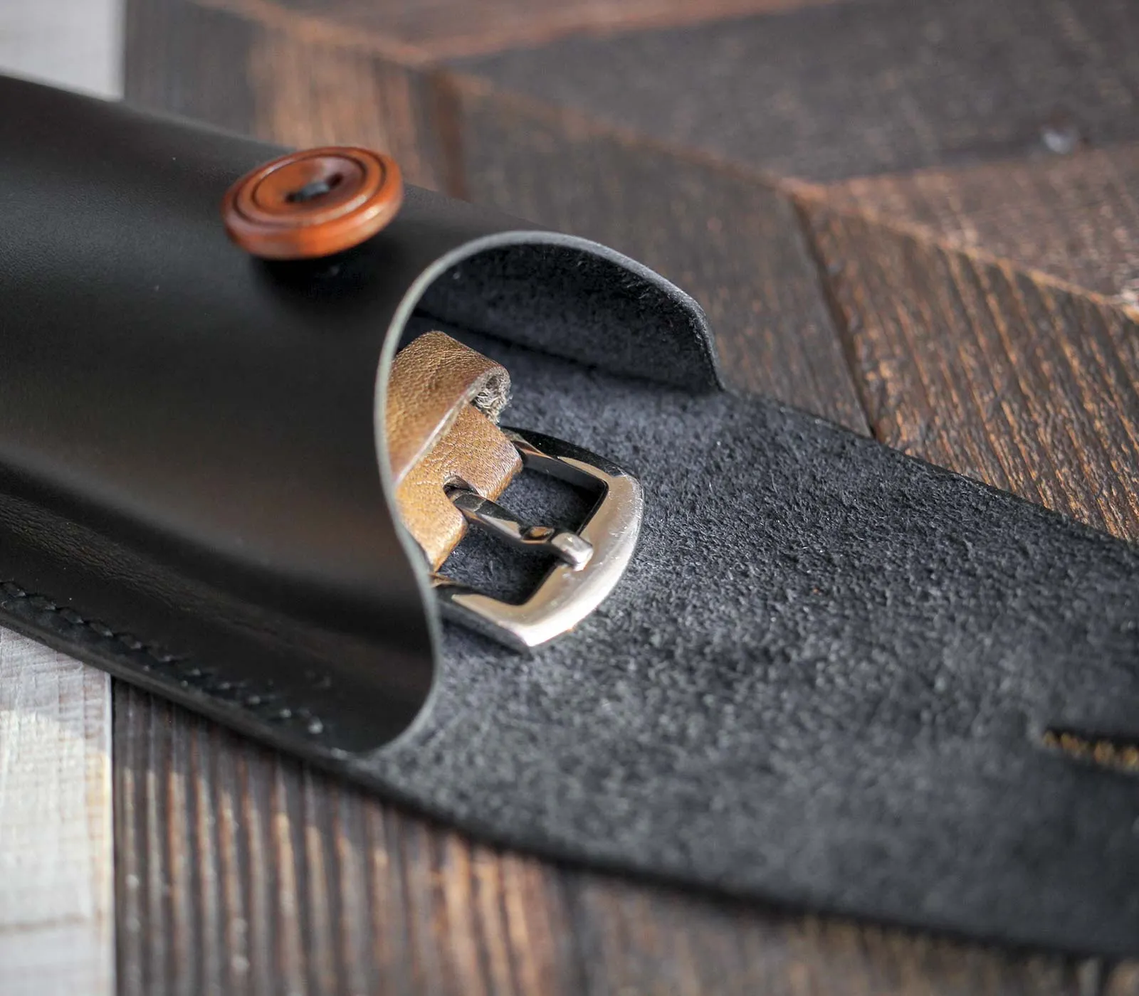Leather Watch Pouch
