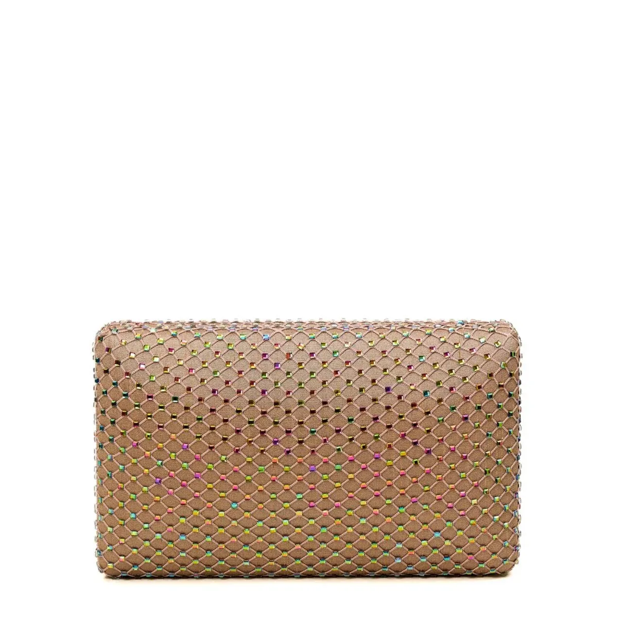 Linen Fishnet Clutch