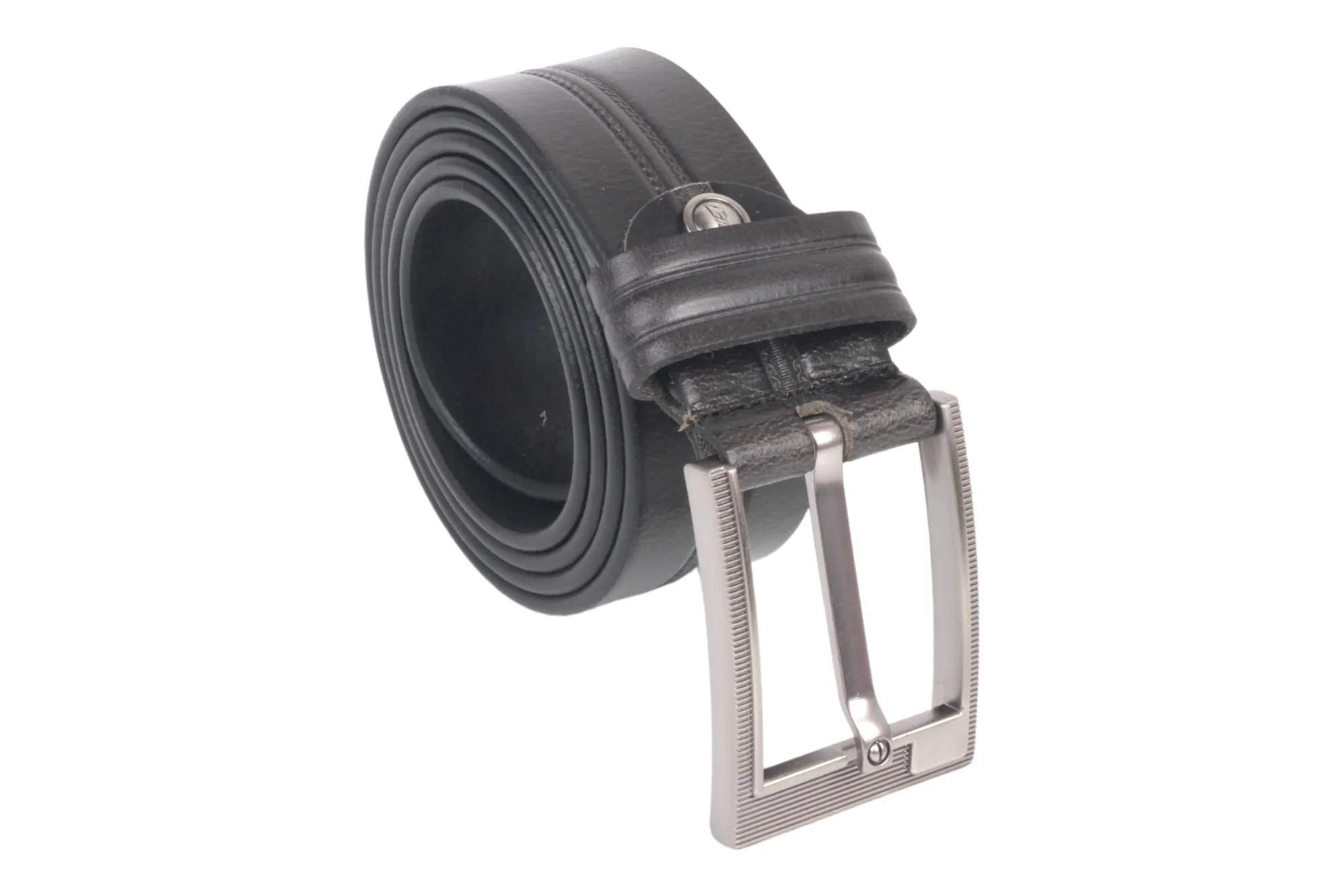 Mens Premium Casual leather Belt 54764 (Black)
