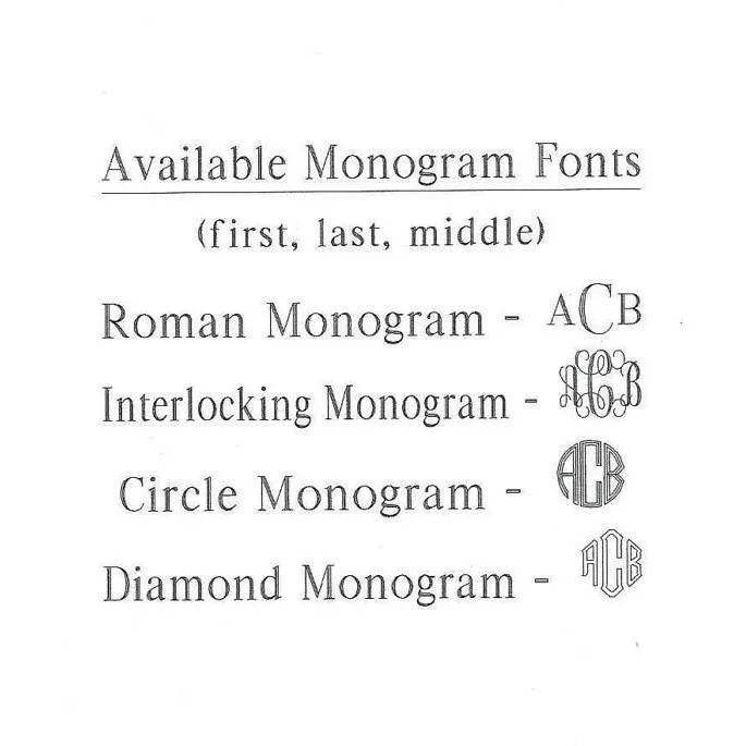 Monogram Pave Bracelet  - Designer Style Fashion Link Bracelet