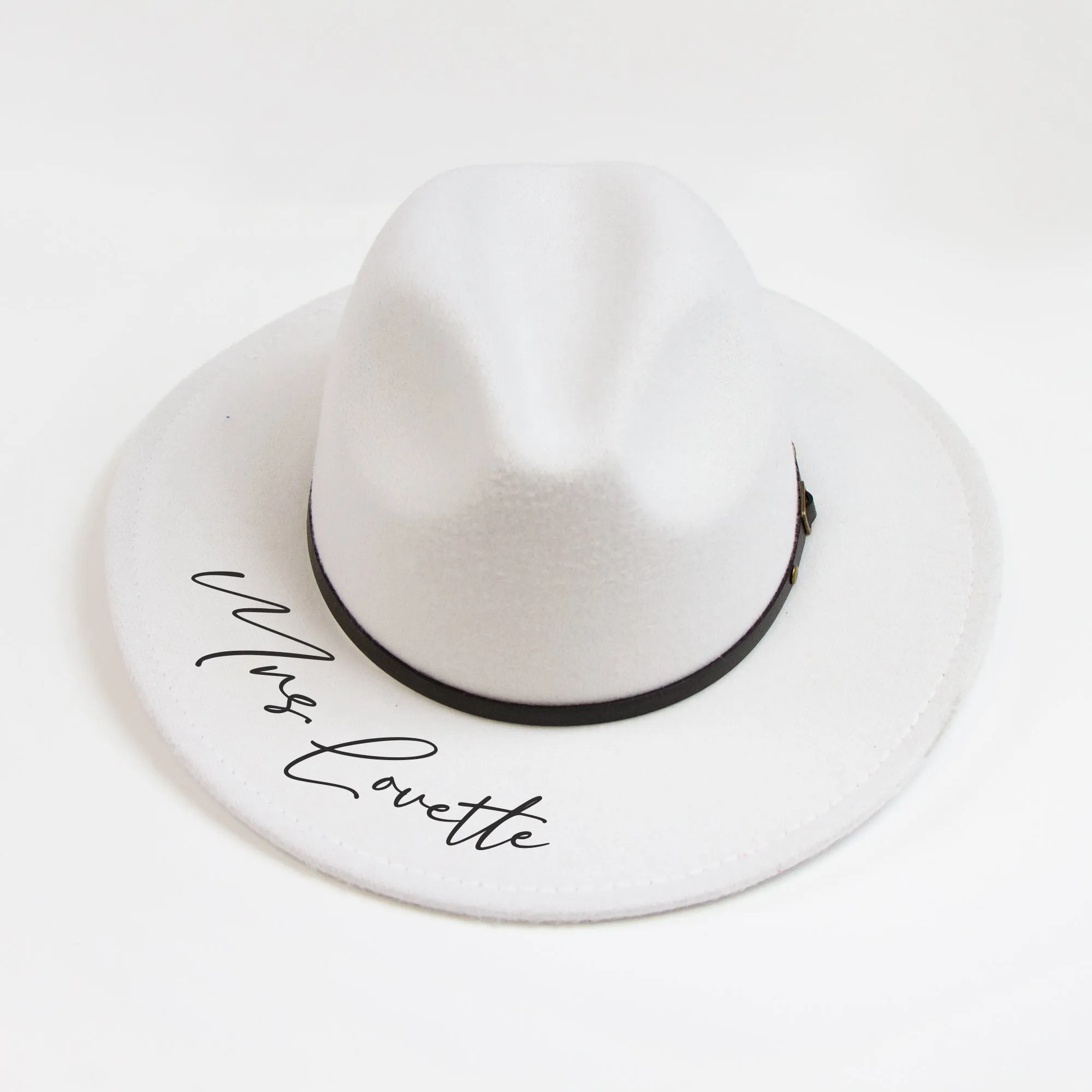 Mrs (Last Name) Fedora Hat Gifts