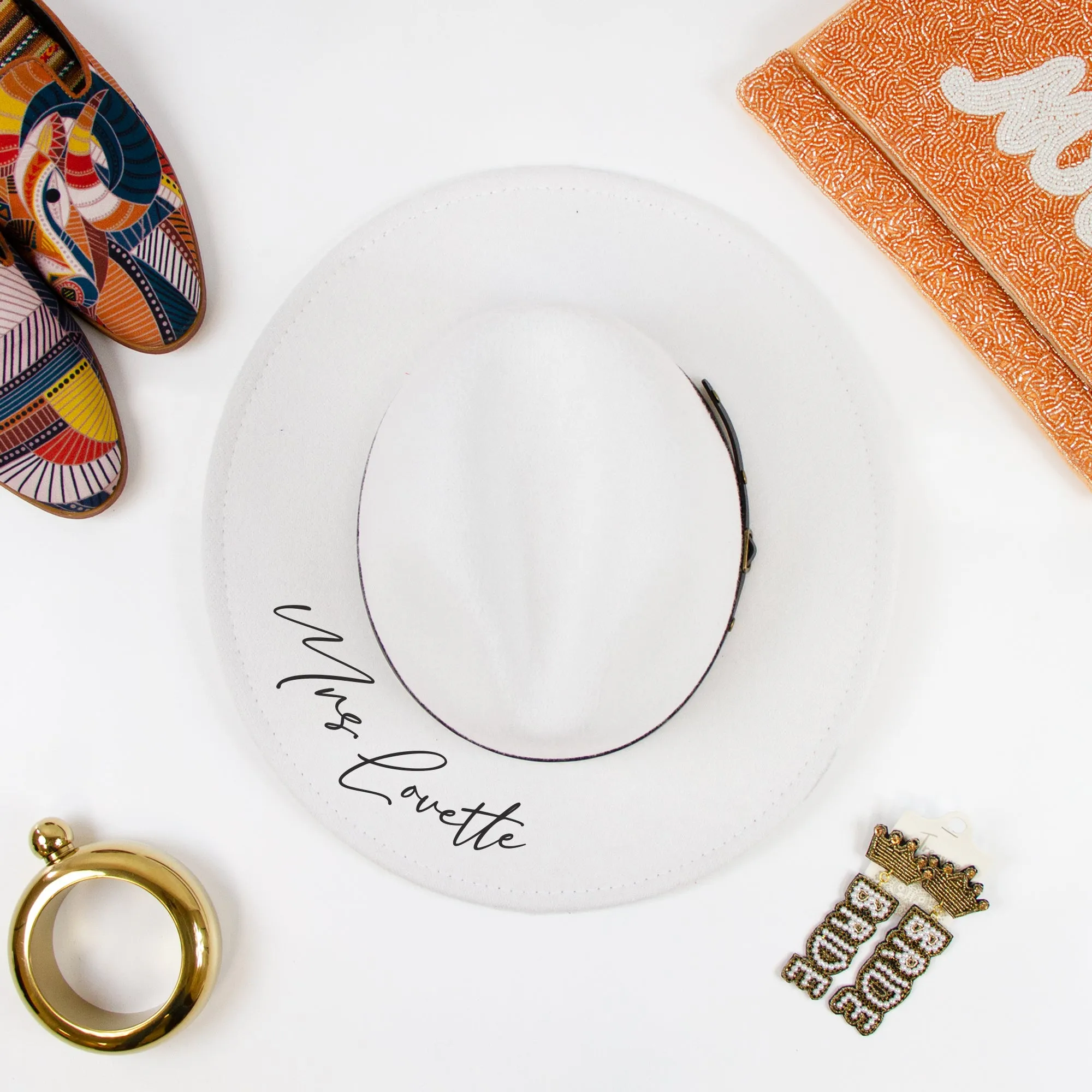 Mrs (Last Name) Fedora Hat Gifts