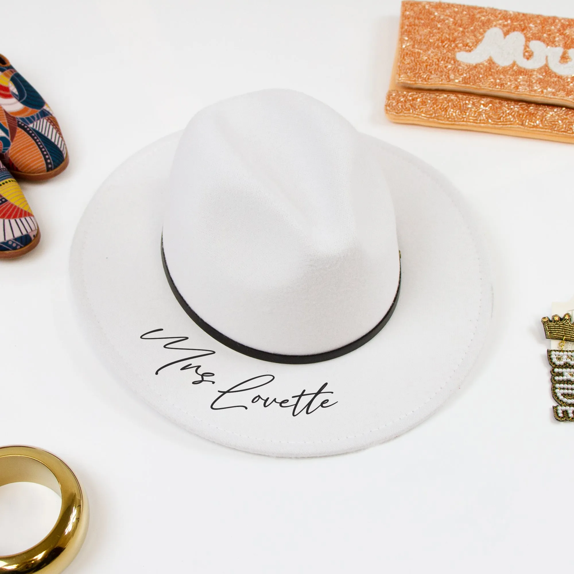 Mrs (Last Name) Fedora Hat Gifts