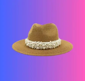 Perfect Pearl -Fedora Hat
