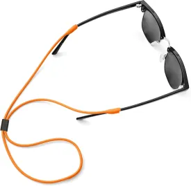 Pilotfish Premium Silicone Sunglasses Strap, Adjustable Glasses Retainer with Unique Passthrough Design  Universal Fit