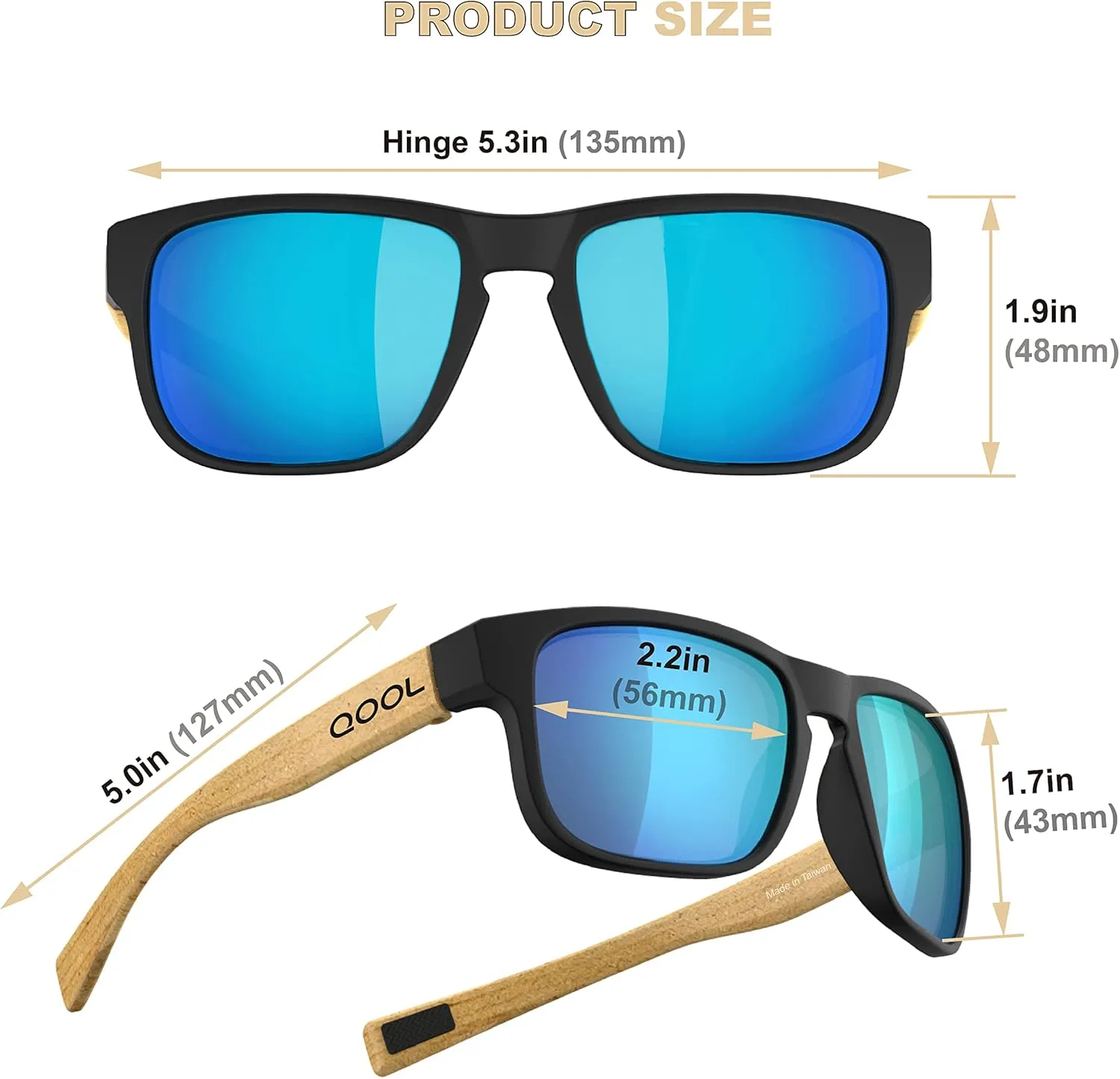 Polarized fishing Sunglasses for Men Women Running Golfing Cycling Hiking Outdoor Padel Tennis