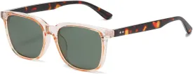 Polarized Square Sunglasses for Men Ultralight Classic Retro Square Driving Shades UV400 Protection Sun Glasses