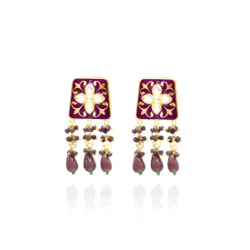 Priya Meenakari Earrings