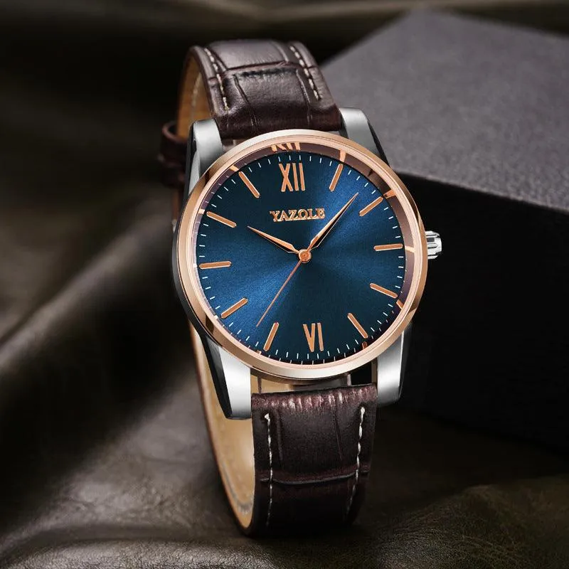 Quartz Belt Watch for Men's Fashion